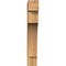 Ekena Millwork Westlake Block Rough Sawn Bracket, Western Red Cedar, 4"W x 18"D x 26"H BKT04X18X26WTL05RWR - alternate 2